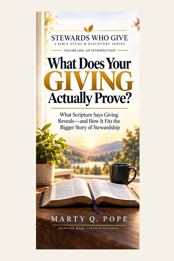 Cover of What Does Your Giving Actually Prove?